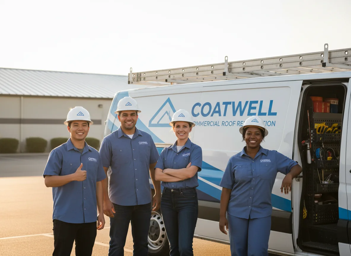 Commercial roof coating company in Hartman, AR